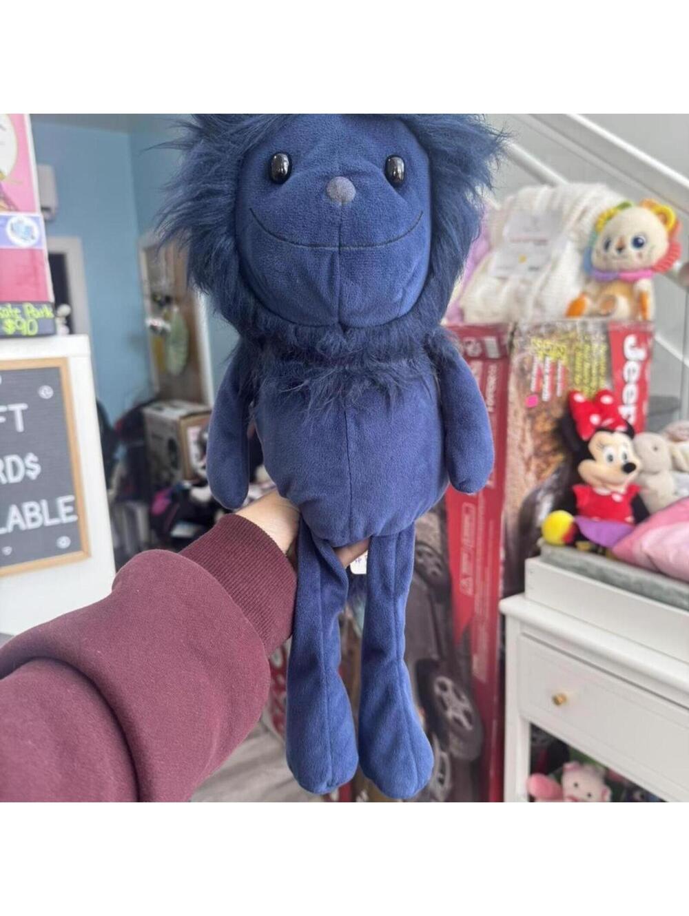 Jellycat Luda monster blue monster stuffed animal plush 2 Great condition April